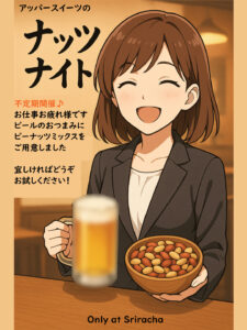 アッパーのナッツナイト